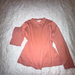 Pink rhinestone Women's Top